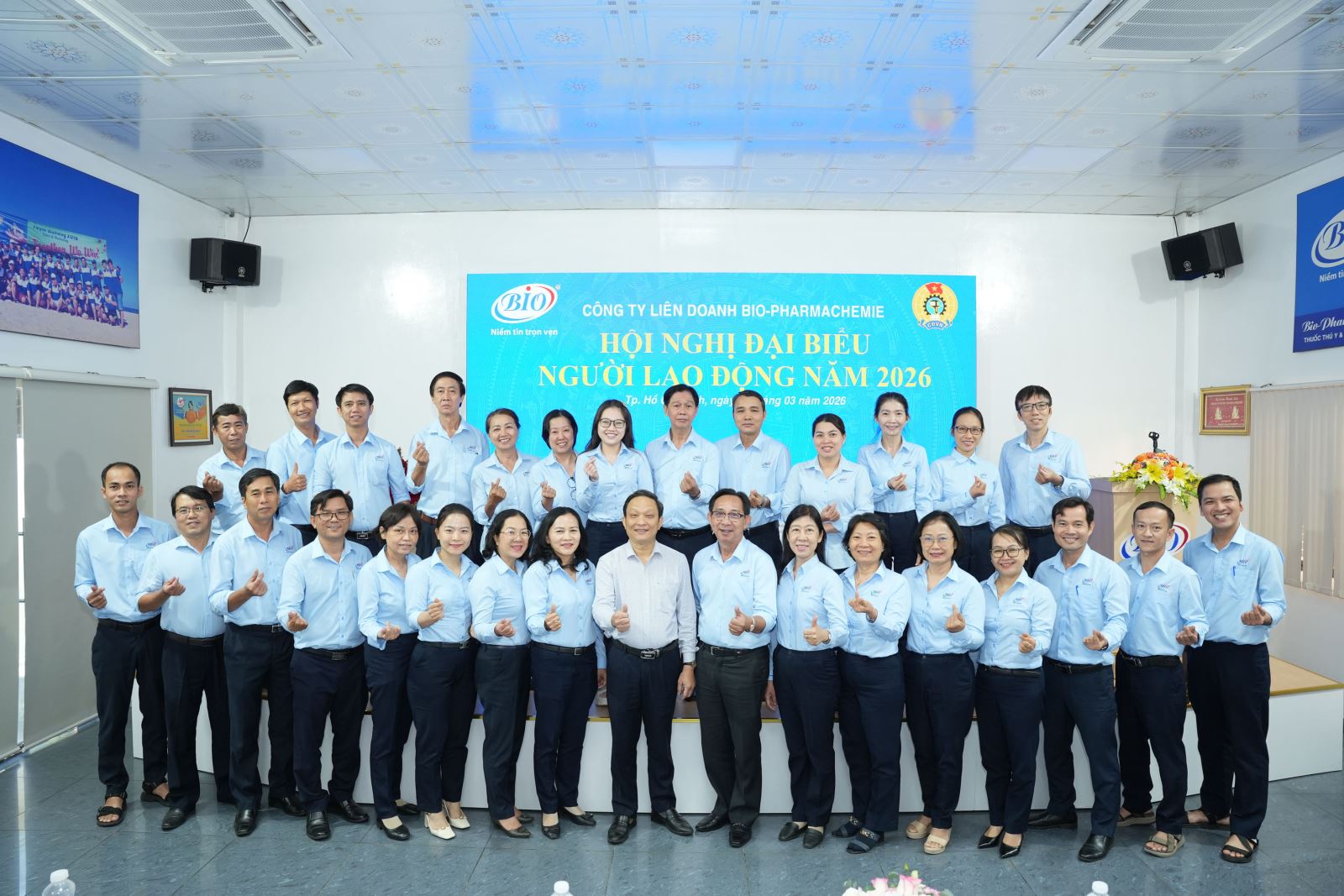BIO-PHARMACHEMIE TỔ CHỨC HỘI NGHỊ ĐẠI BIỂU NGƯỜI LAO ĐỘNG NĂM 2026
